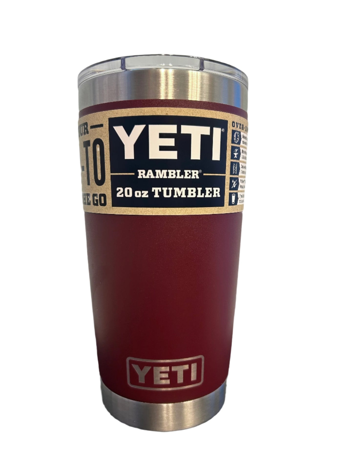 20 oz. Logo Engraved Yeti