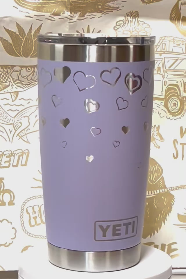 20 oz. Heart Wrapped Yeti – Champs Laser Works